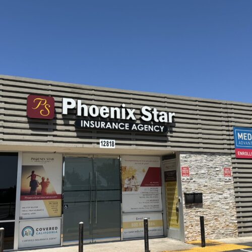 Front entrance of Phoenix Star Agency